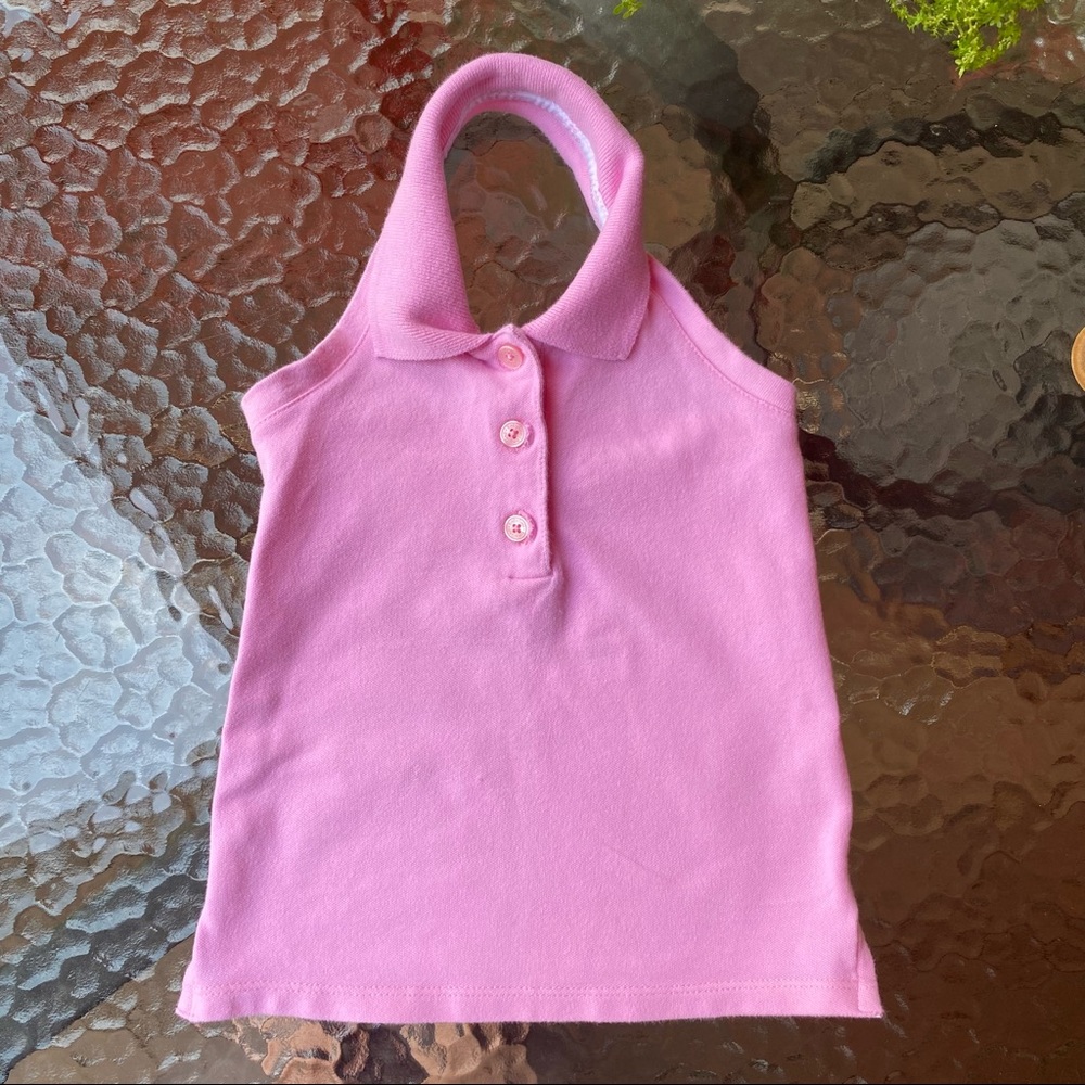 Baby GAP Girls Pink Halter Polo Shirt